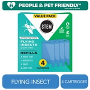 STEM Light Trap Refills Fly Trap Bug Killer, 4 Count