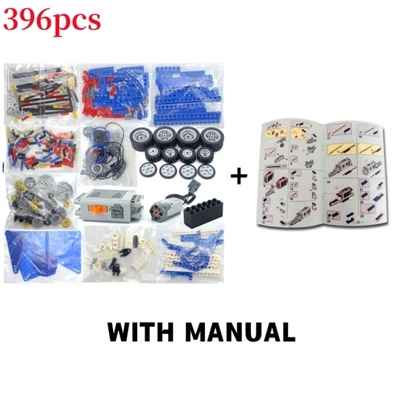 STEM MOC Building Set Technical Creative Assembly Bricks Educational DIY Model Learning Toy Holiday Gift