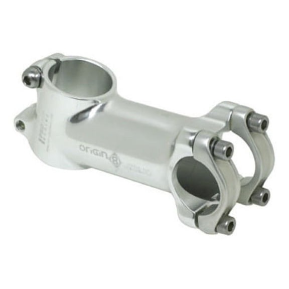 Origin8 Pro Fit Alloy Ergo Stem Road/MTB 25.4 mm 80 mm +/- 17 Silver