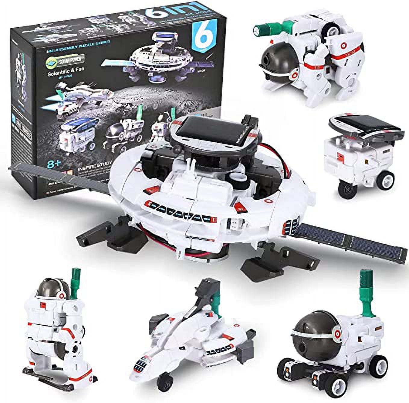 Space Science Craft Kit Gift 6-in-1, Arts Crafts Space Toy for Kids Ages 6-8, Gifts for Boys and Girls Aged 6,7,8,9,10 Year Olds, Solar System Toys  for Kids