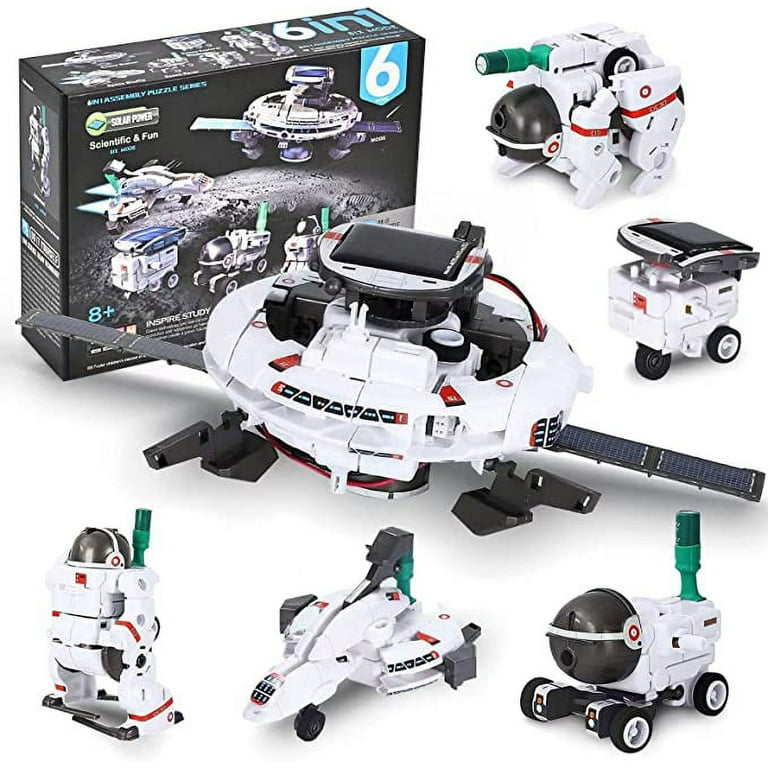 Solar Robot Stem Projects for Kids Ages 8-12 10-14 Space Toys Science Robotic Kit Experiment Kid Robot Model Engineering for Teen Building Gift