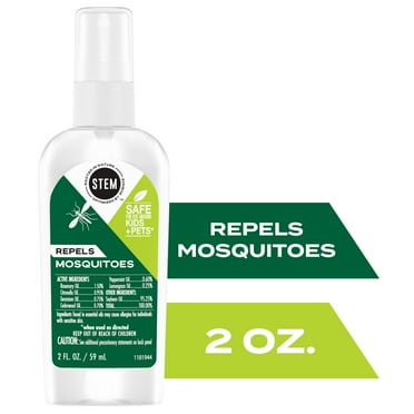 STEM Repels Mosquitoes, Mosquito Repellent with Botanical Active Ingredient Extracts, 2 oz