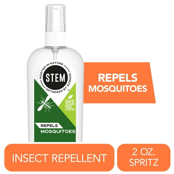 STEM Repels Mosquitoes, Mosquito Repellent with Botanical Active Ingredient Extracts, 2 oz