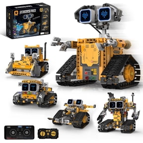 STEM Robot Building Kit, 5-in-1 Remote Control Building Toys Kit,Chirstmas Birthday Gift for Boys Ages 14