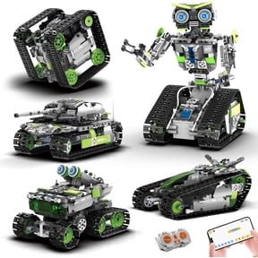STEM Robot Building Sets Remote Control and APP Robot Toys, 757 Pcs DIY Building Science Educational Kit, Building Block