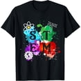 thumbnail image 1 of STEM Science Technology Engineering Math Teacher Gift T-Shirt, 1 of 4