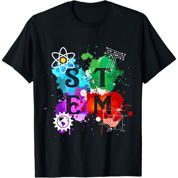 STEM Science Technology Engineering Math Teacher Gift T-Shirt