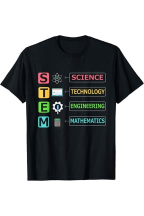 STEM Science Technology Engineering Math Teacher Gift T-Shirt