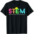 thumbnail image 1 of STEM Science Technology Engineering Math Teacher Gift T-Shirt, 1 of 3