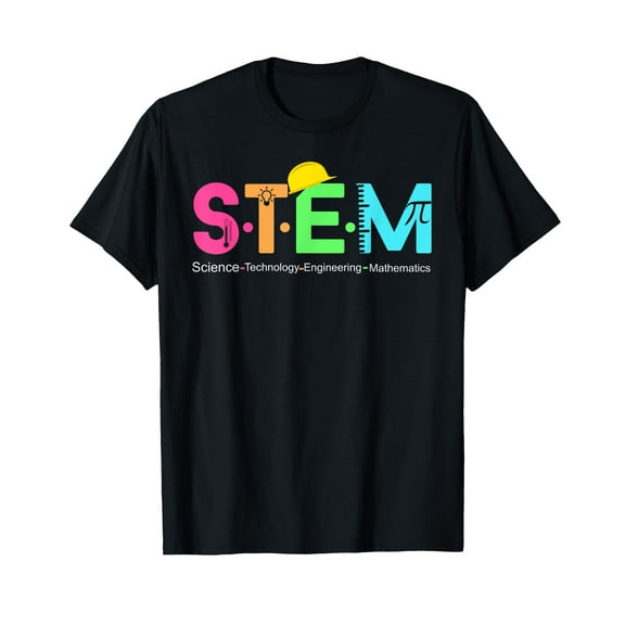 STEM Science Technology Engineering Math Teacher Gift T-Shirt
