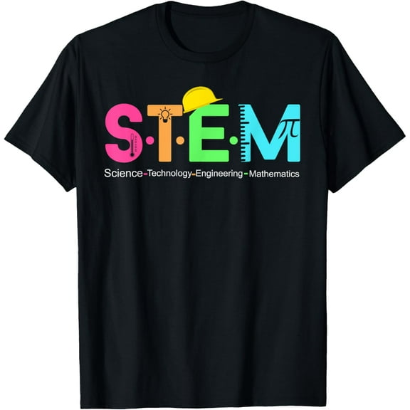 STEM Science Technology Engineering Math Teacher Gift T-Shirt