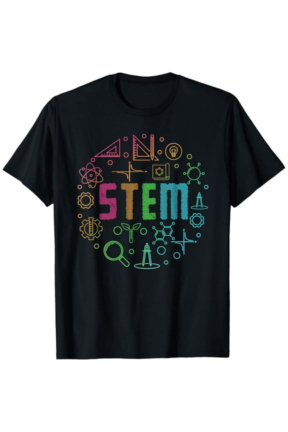 STEM Science Technology Engineering Math Teacher Gifts T-Shirt