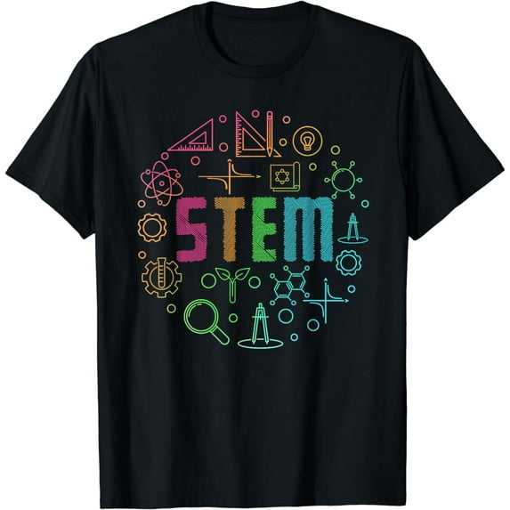 STEM Science Technology Engineering Math Teacher Gifts T-Shirt