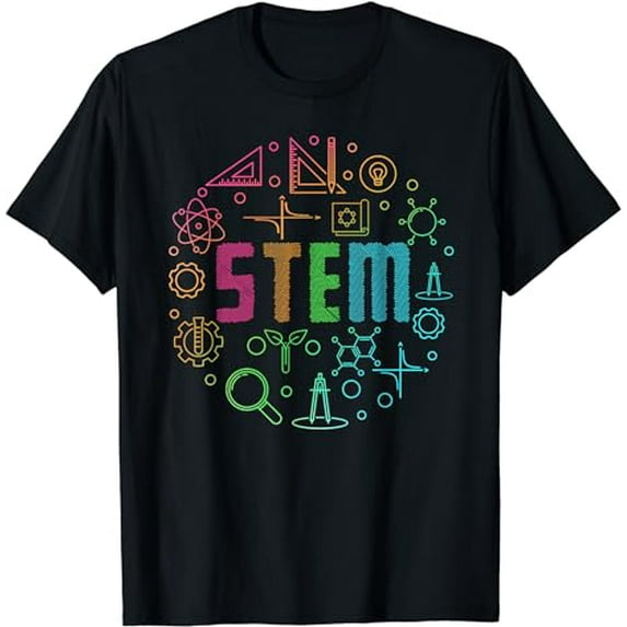 STEM Science Technology Engineering Math Teacher Gifts T-Shirt
