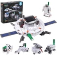 thumbnail image 1 of STEM Solar Robot Kit for Kids, 6-in-1 Space Toys with Solar Panel, Educational Science Learning Building Robot Toys Gift for Kids Boys & Girls Age 6+, 1 of 7