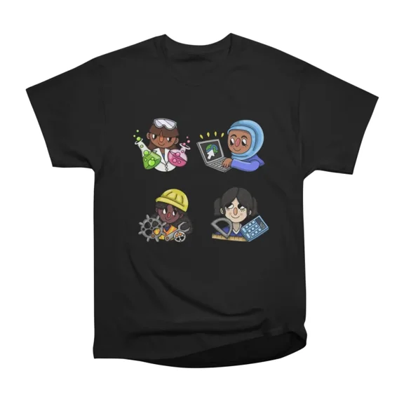 STEM T-Shirt Tee Gift For Him Merch For Her Apparel For Friend