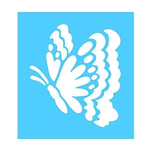 STENCILBUTTERFLY05 Butterfly Design 5 Individual Stencil From Detailed