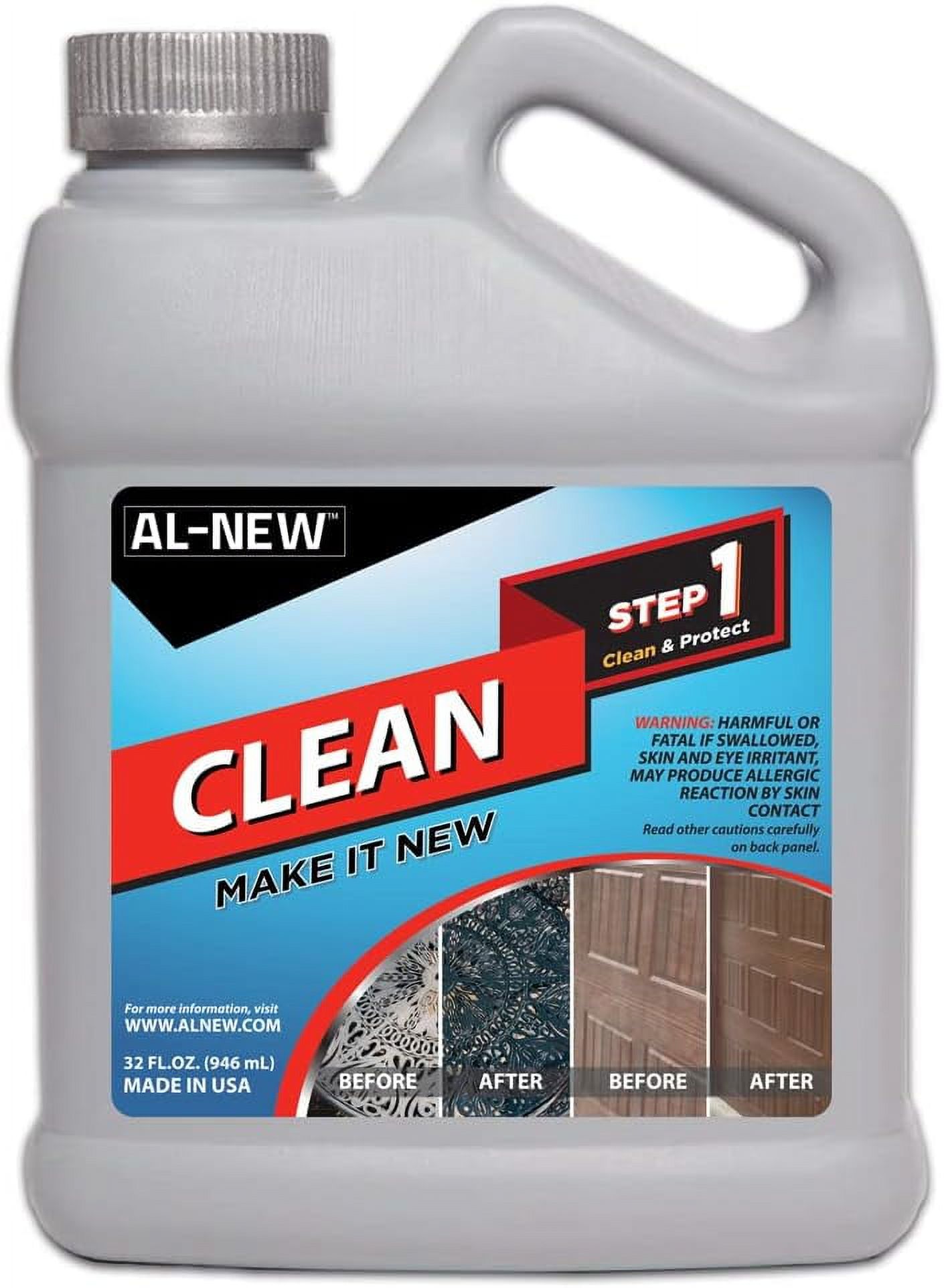 STEP 1 CLEAN | Cleaning Solution for Outdoor Patio Furniture, Garage ...