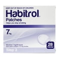 thumbnail image 1 of STEP 3 (28 Count) Habitrol Transdermal Nicotine Patches, 7mg, 24hr Stop Smoking Aid, 1 of 2