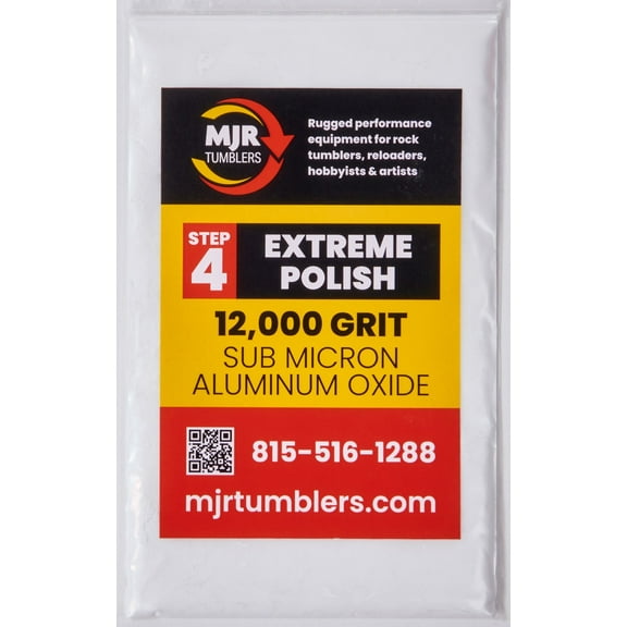 STEP 4 ALUMINUM OXIDE 12,000 EXTREME GRIT SUB MICRON