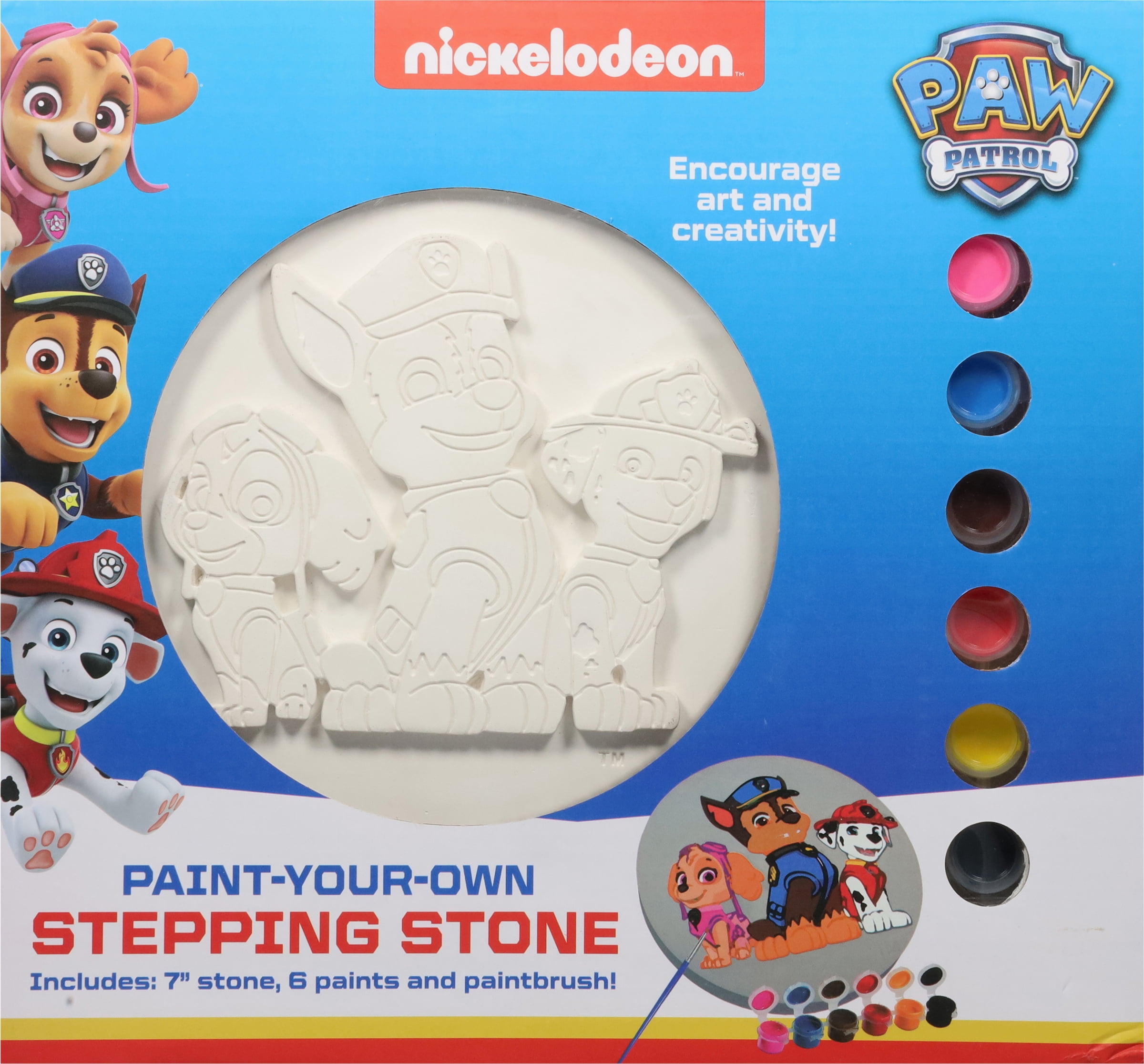 Spin Master 3+ Paw Patrol Paint-Your-Own Stepping Stone 1 ea