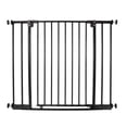 thumbnail image 1 of Toddleroo’s StepSafe Auto-Close Gate, Black, 1 of 11