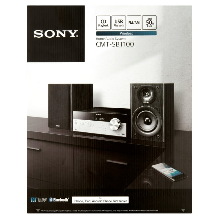 SONY CMT-SBT100 ミニコンポ Bluetooth対応 50W