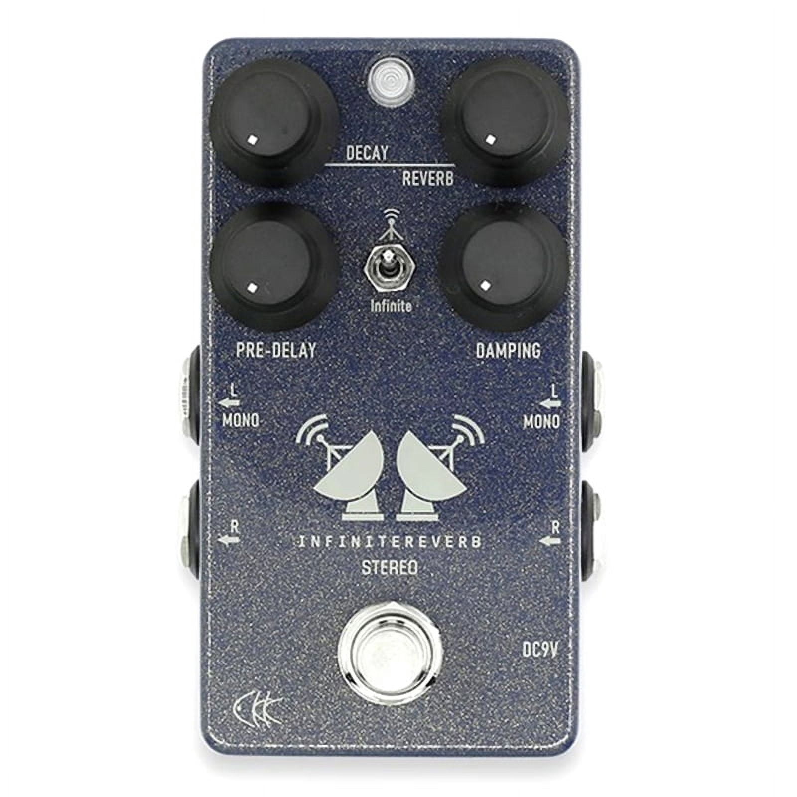 STEREO Guitar Bass Effect Pedal Noise Gate Channel Preamp/Overdrive/Distortion Pedal Guitar Bass Effect Pedal,1 * Stereo Reverb Effector
