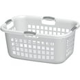 thumbnail image 1 of STERILITE Plain Portable Laundry Basket, White, 1 of 1