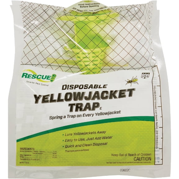 STERLING INTERNATIONAL Rescue Disposable Yellow Jacket Trap - Eastern Version - Pack of 4