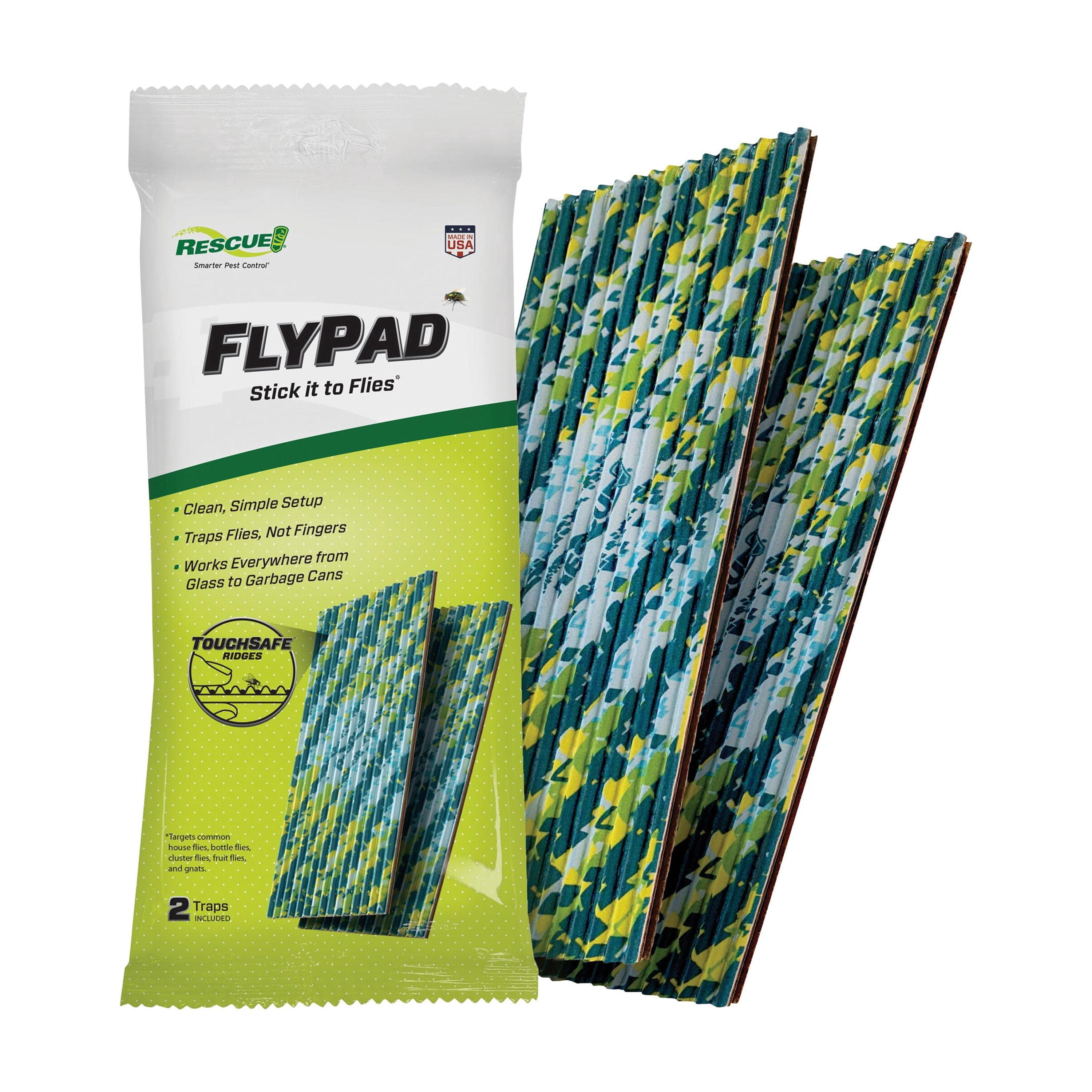 STERLING INTERNATIONAL Rescue FlyPad Disposable Fly Trap - Pack of 16 ...