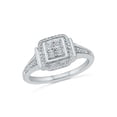 thumbnail image 1 of STERLING SILVER 0.05 CTTW WHITE DIAMOND FASHION RING, 1 of 4