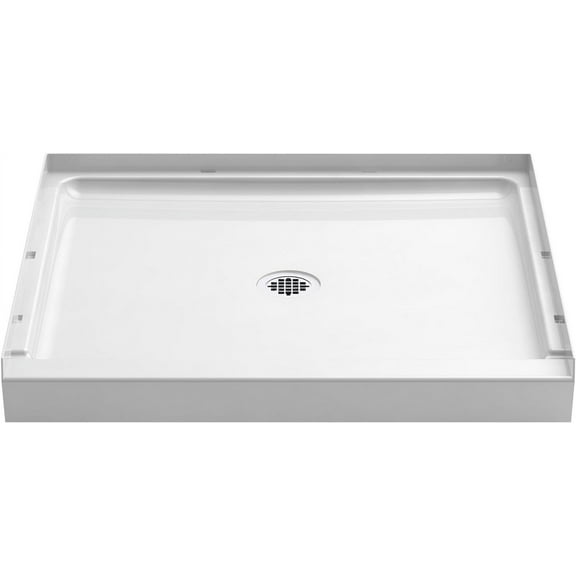 STERLING, a KOHLER Company 72301100-0 Guard+ 36 In. W x 34 In. L Shower Base, White,