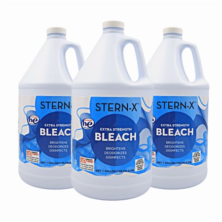 STERN-X BLEACH EXTRA STRENGTH GAL - 3 PACK