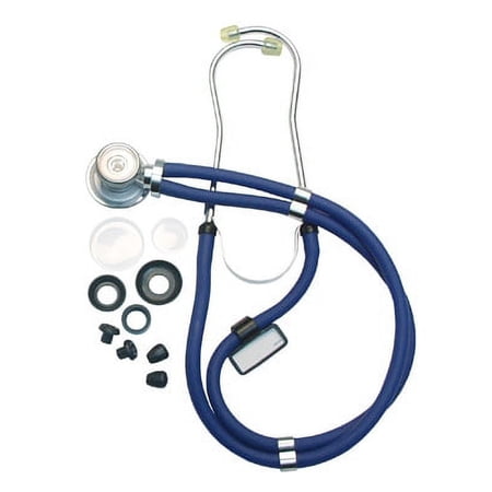 Labtron 602LB Sprague Rappaport-Type Stethoscope, 22", Light Blue