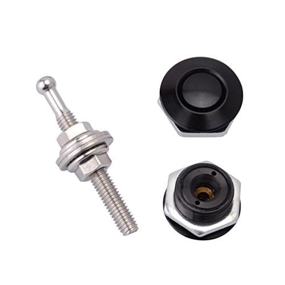 STETION Quick Release Latch License Plate Lock Clip 1.25" Diameter