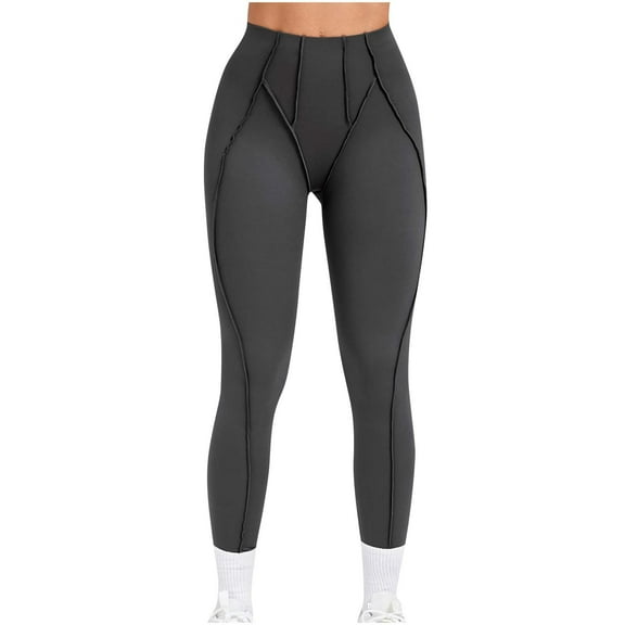 STETMN High Waisted Yoga Pants for Women Hip Lift Quick Dry Tights Tummy Control Activewear Leggings