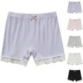 thumbnail image 1 of STETMN Safety Shorts for Girls Lace Trim Lightweight Under Dress Shorts Soft Summer Short, 1 of 3