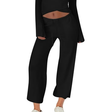 STETMN Women Wide Leg Pants Fall Dressy Pleated High Waisted Work Pants Ladies Business Slacks
