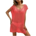 thumbnail image 1 of STETMN Women's Crochet Cover Up Hollow Out Swimsuit Coverup Casual Beach Summer Bathing Suit Cover, 1 of 8