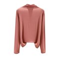 thumbnail image 1 of STETMN Women's Mock Neck Tops Loose Fit Solid Soft Shirts Lightweight Fall Layer T-Shirt, 1 of 3