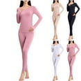 thumbnail image 1 of STETMN Women's Underwear Thermal Sets Long Sleeve Top and Leggings Pants Lightweight Base Layer Bottom Outfits, 1 of 6