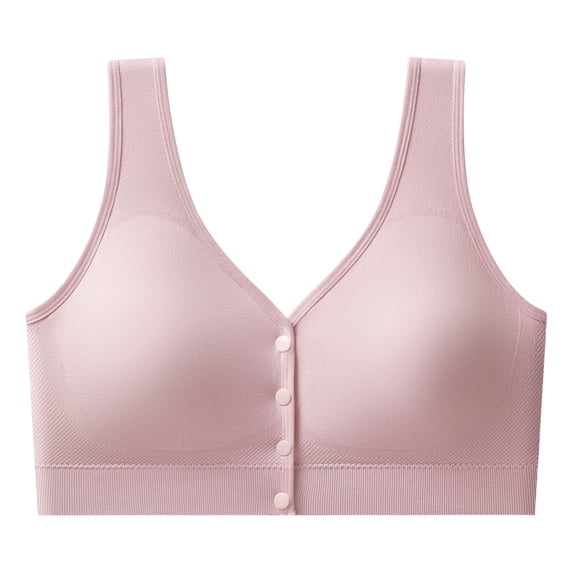 SPZTSX Womens Sports Bras Front Closure Back Support Breathable Stretch Workout Bra for Gym Yoga Daily Fitness