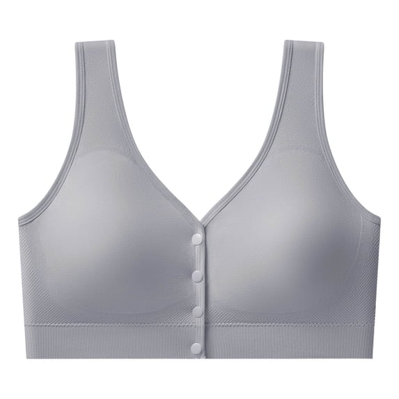 SPZTSX Womens Sports Bras Front Closure Back Support Breathable Stretch Workout Bra for Gym Yoga Daily Fitness