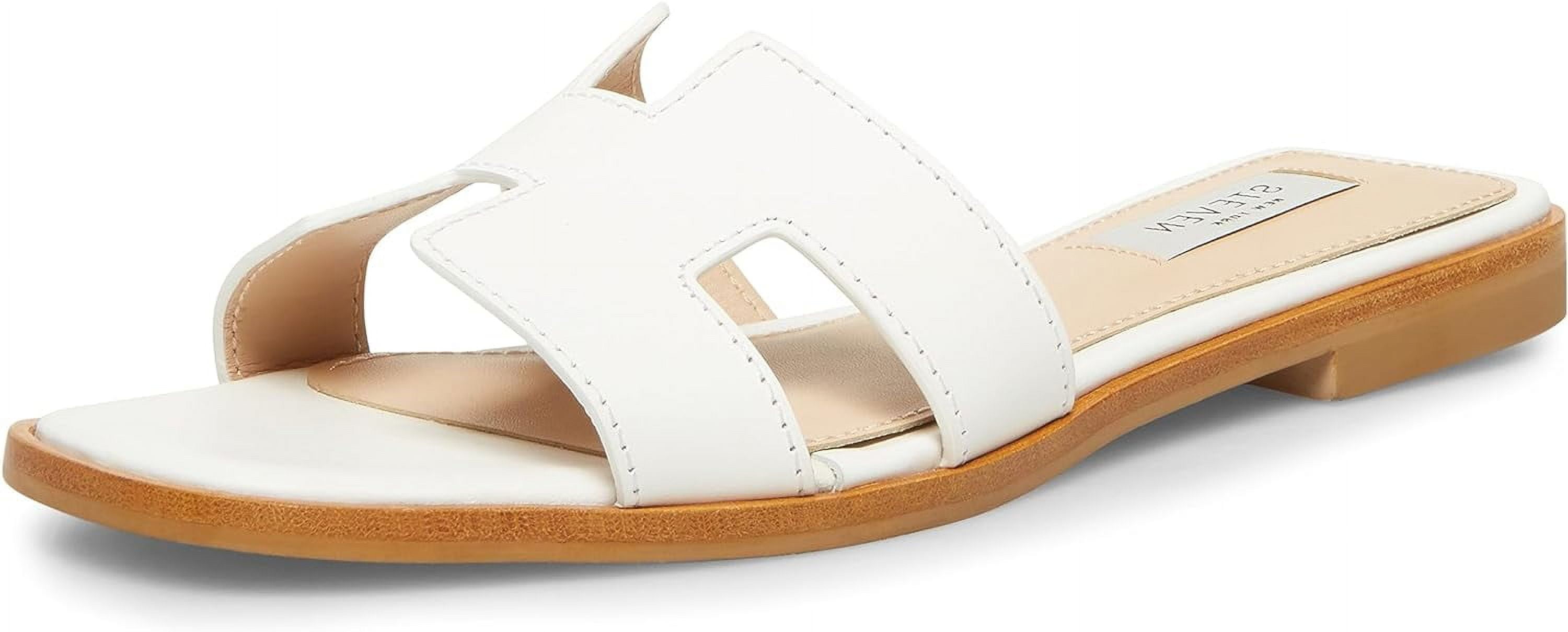 STEVE MADDEN HADYN Sandals White - Walmart.com