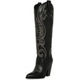 thumbnail image 1 of STEVE MADDEN LASSO Boots Black Multi, 1 of 7