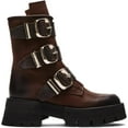 thumbnail image 1 of STEVE MADDEN ROLAND Boots Brown Leather, 1 of 5