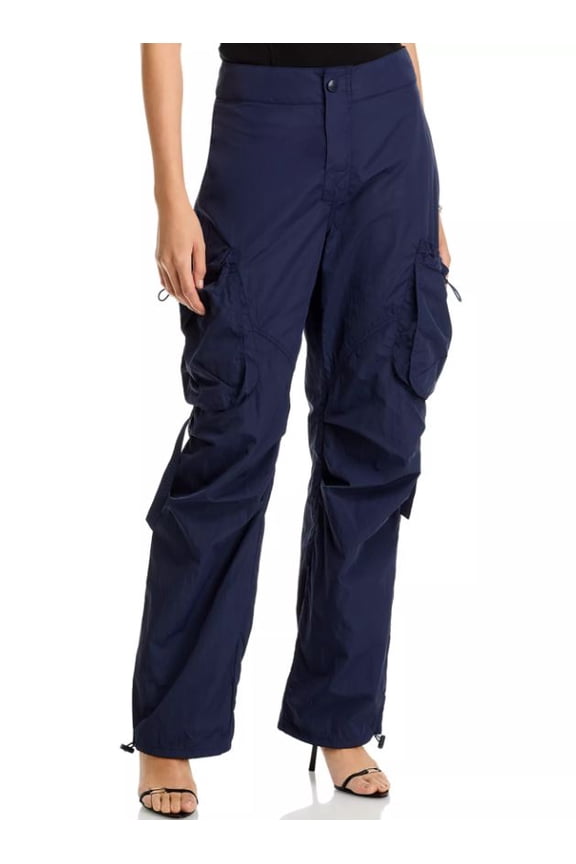 Women's Navy Kaira Cargo Pants, XS