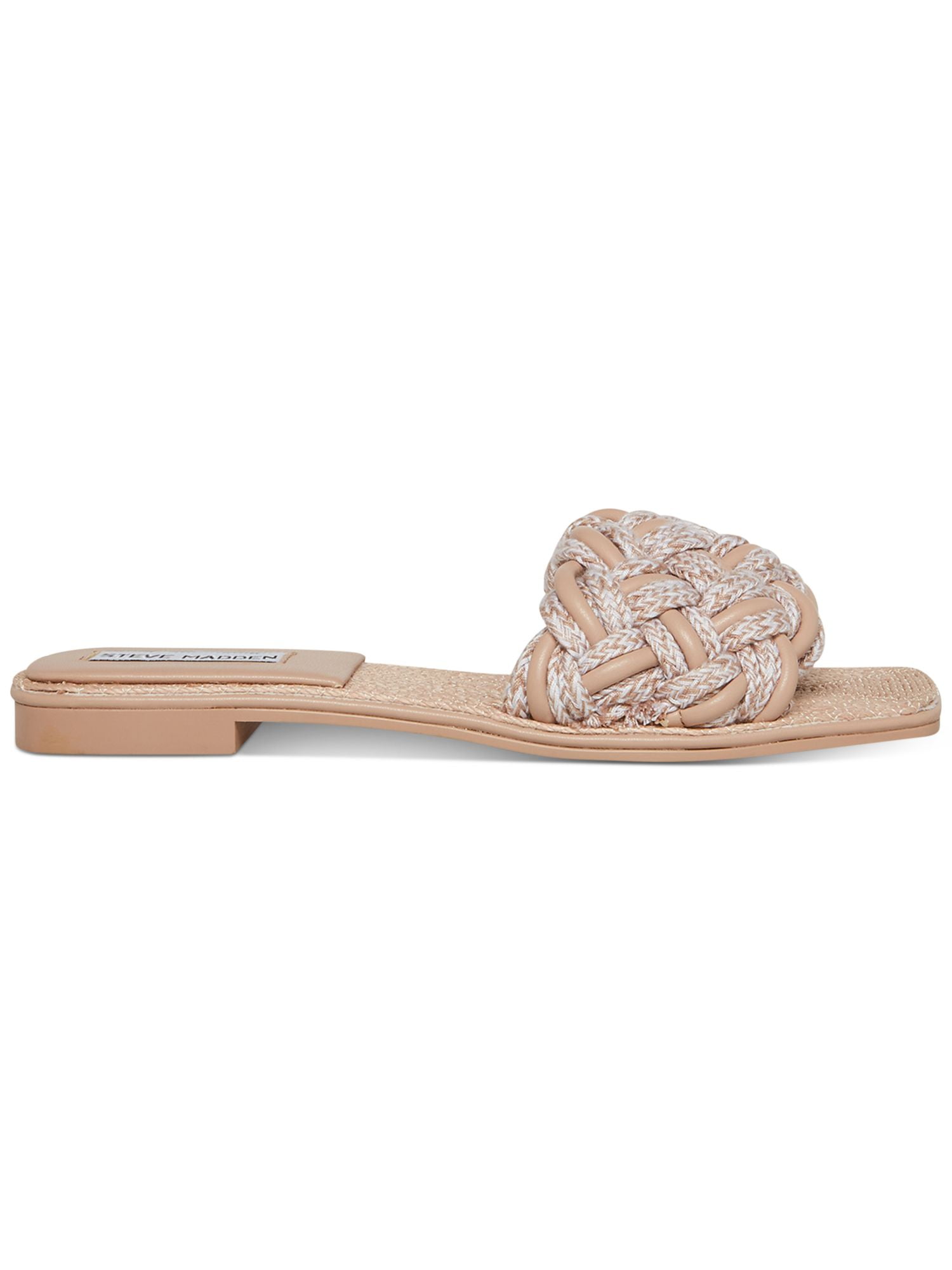 Steve madden woven slide sandals sale