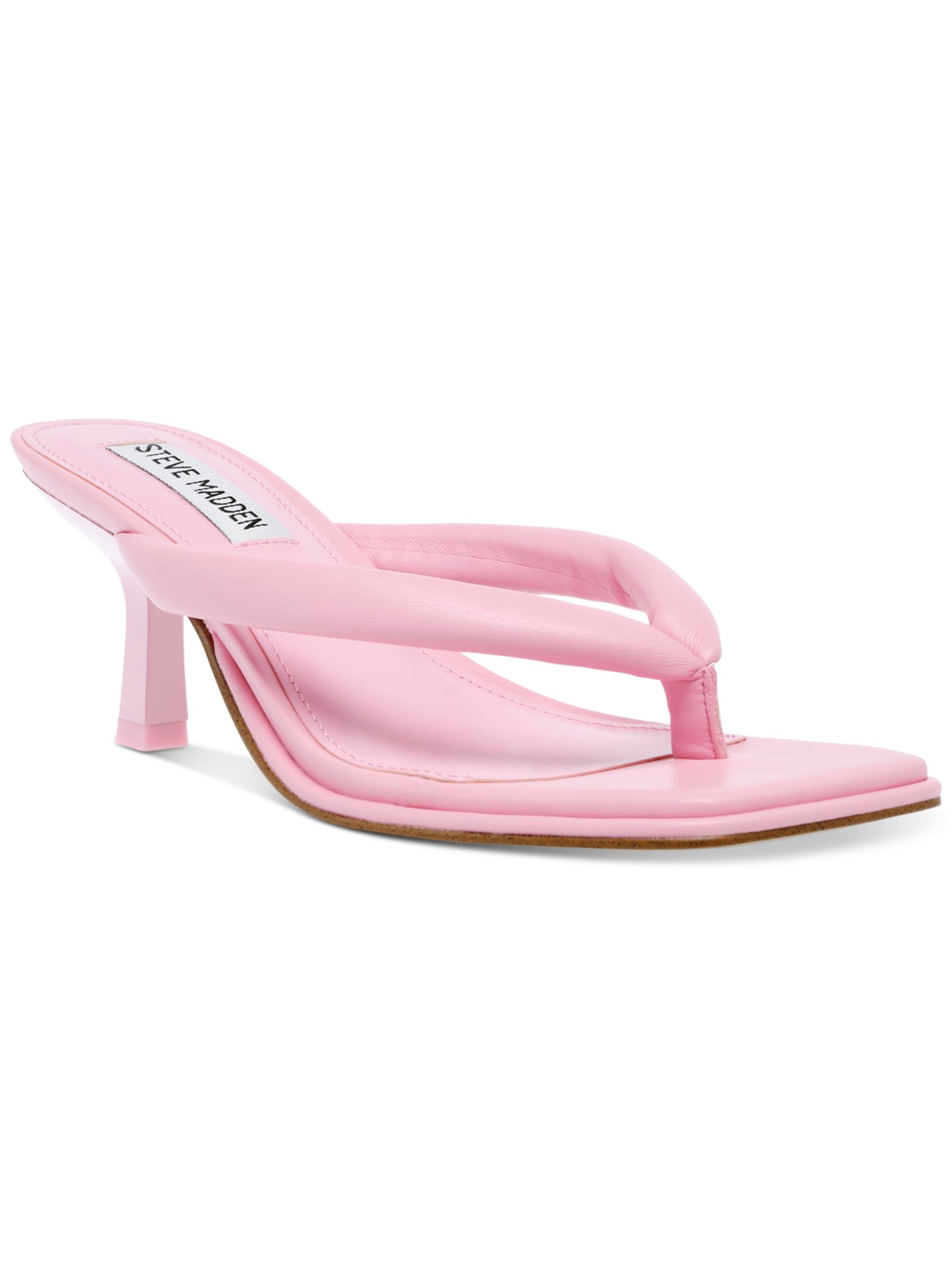 GUESS Womens Gray Translucent Asymmetrical Padded Ferry Almond Toe Stiletto Slip On Dress Slingback Sandal M